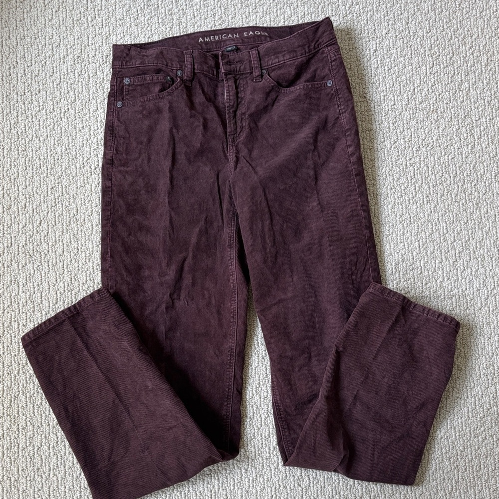 American Eagle Brown Corduroy Pants